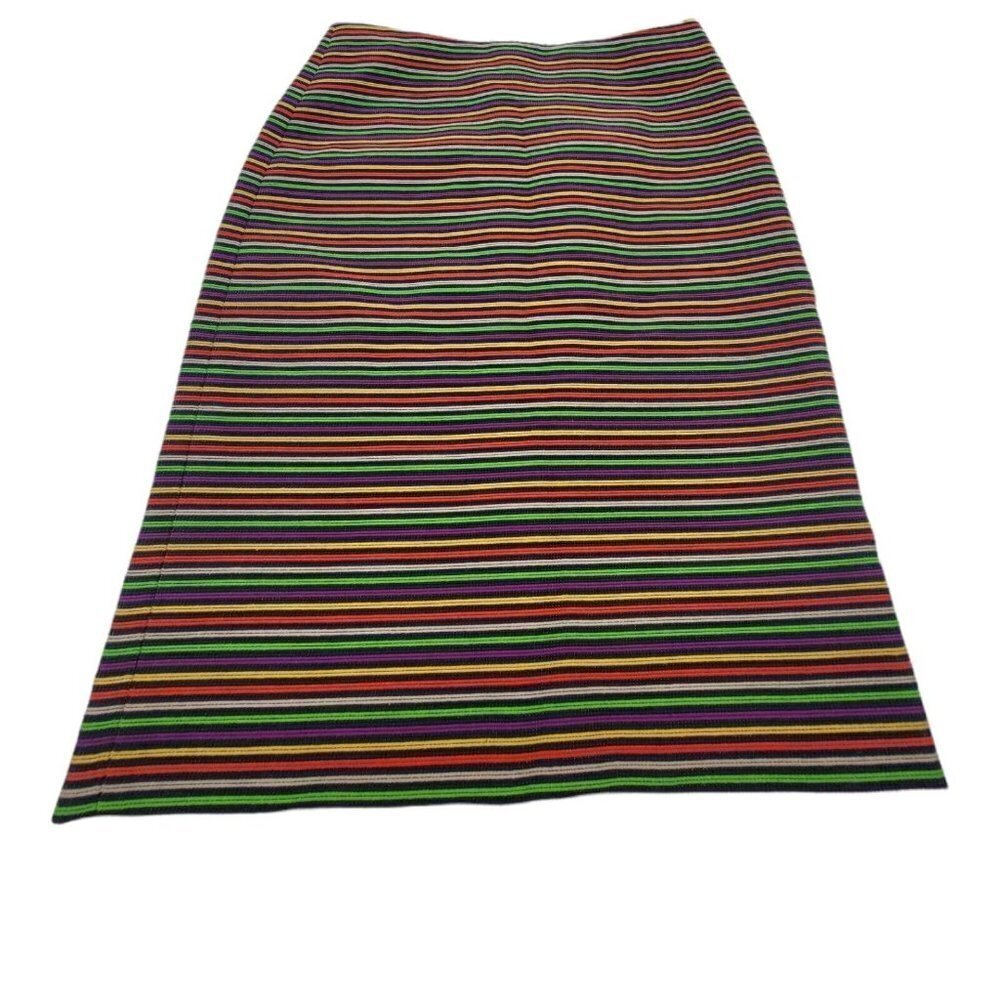 Talbots Skirt Womens Size 4 Multicolored  pencil Casual Rainbow Party Career
